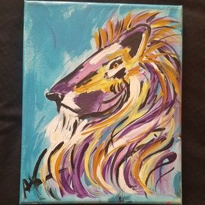 Lion Painting